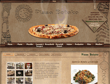 Tablet Screenshot of pizzabotako.rs